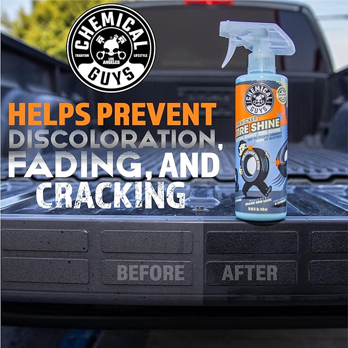 Chemical Guys Tire Kicker Sprayable Extra Glossy Tire Shine, Motorcycles - Image 7