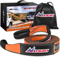 Nilight 3" x 20' Recovery Tow Strap Lab Tested 31, 500lbs Break Strength Heavy by Nilight