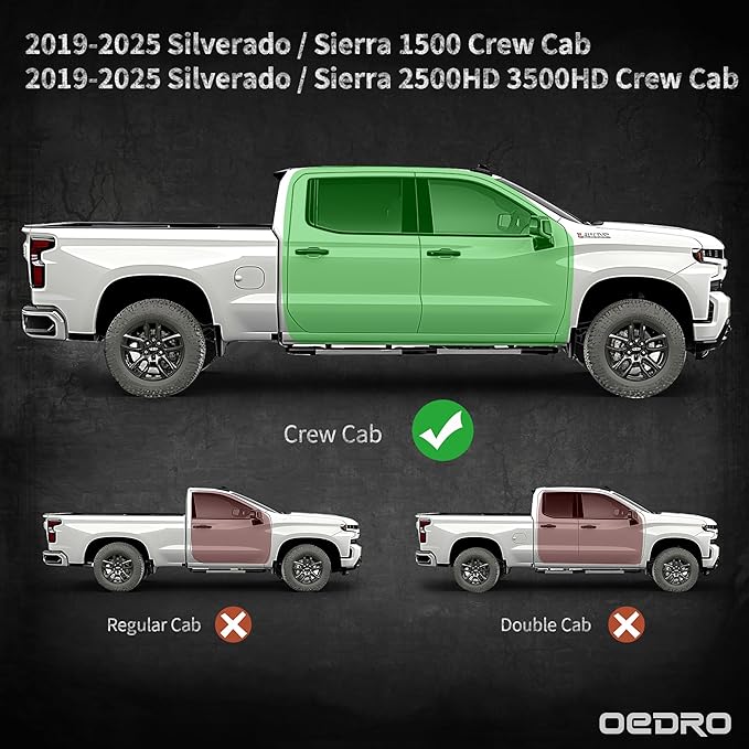 OEDRO Running Boards Compatible - Image 2