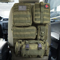Universal Tactical Seat ​Back Organizer Vehicle Molle Panel Organizer Storage by Jimikay