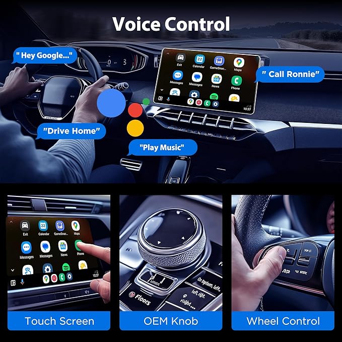 Android Auto Wireless Adapter, Convert Factory Wired to Wireless, Easy Plug and - Image 6