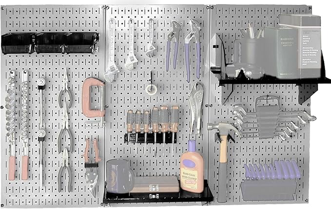 Wall Control Metal Pegboard and Accessory Kit - Image 3