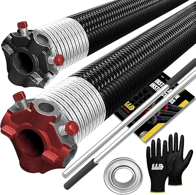 Garage Door Torsion Spring 218x1.75x31 Includes 1” Steel Bearing, Non-Slip by GASHardware