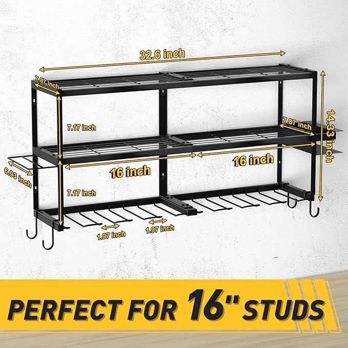 Large Power Tool Organizer Wall Mount - Image 2