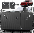 2nd Row Backrest Mat for 2024 2025 Hyundai Santa FE, All Weather TPE Seat Back by Houclemic