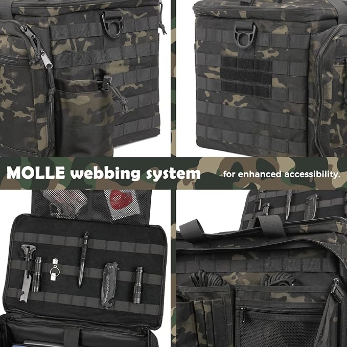 Patrol Bag Law Enforcement, Police Gear Car Front Seat Vehicle Organizer Bags - Image 4