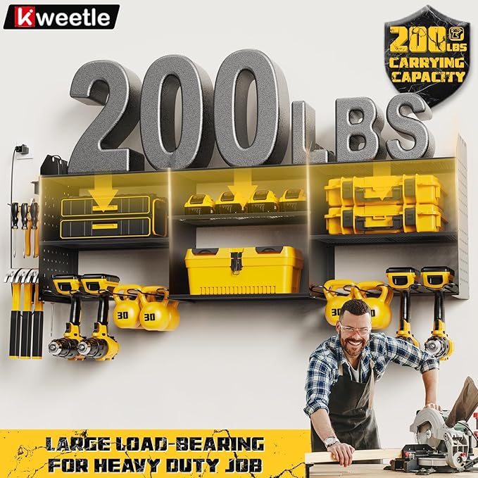 45" Power Tool Organizer Wall Mount - Image 4