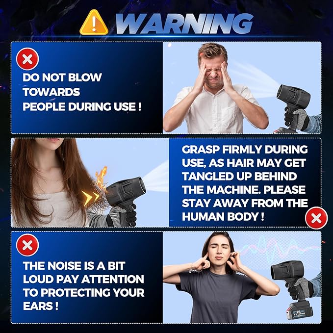 Saker Cordless Leaf Blower Portable Dust Cleaner Handheld Blower 180000 RPM - Image 7