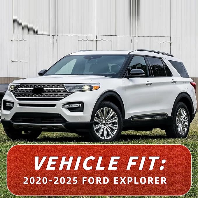 in Channel Window Visors for Ford Explorer 2020 2021 2022 2023 2024 2025 - Image 2