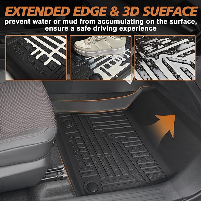 TripleAliners All Weather Floor Mats Compatible - Image 6