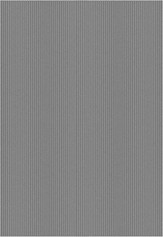 Ottomanson 6' x 6'6" Mud Mat Area Rug Scraper Carpet - Image 7
