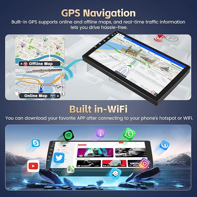 8 Core 2+64G Android 15 Car Stereo - Image 5