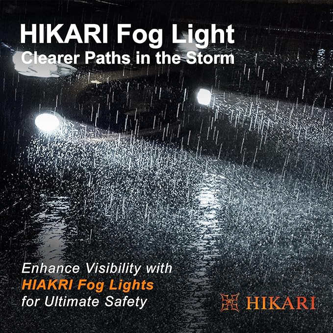 HIKARI WINGS 9005 Foglight Bulbs, 50000LM Super Bright, 6000K Cool White HB3 - Image 6