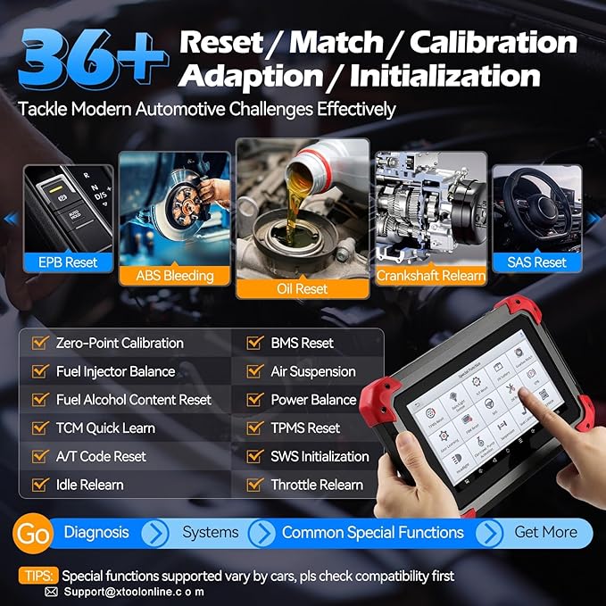 XTOOL D7X OBD2 Scanner Diagnostic Tool, 2025 Bidirectional Scan Tool - Image 4
