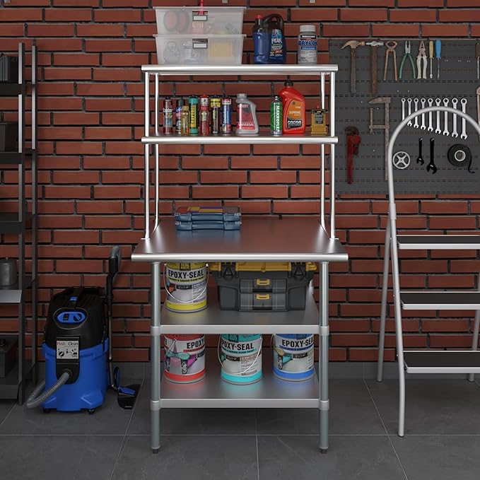 Amgood Stainless Steel Work Table - Image 7