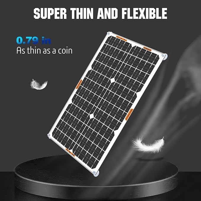 OYMSAE 30W 12V Solar Battery Charger Waterproof Solars Battery Maintainer - Image 3