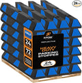 Xpose Safety 72" Heavy Duty Rubber Parking Stopper – Bulk Half Pallet 24 Pack by XposeSafety
