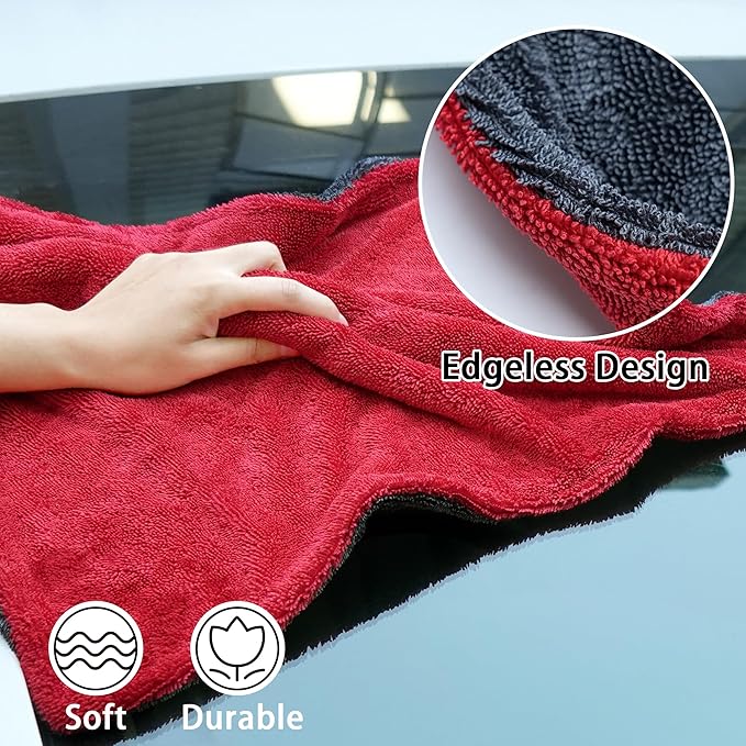 LIVOS Car Drying Towel, Premium Microfiber Towels - Image 3