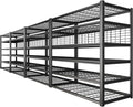 REIBII 84" H Garage Shelving, 6-Tier Storage Shelves Heavy Duty Loads 3500LBS by REIBII