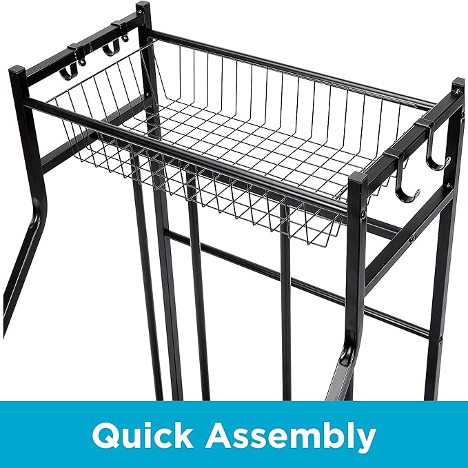 BIRDROCK HOME Bike Rack Garage Storage Floor Stand - Image 6