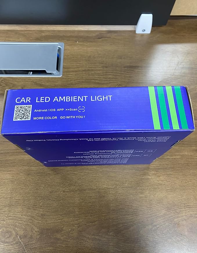 Car Interior Ambient Lights, 18 in 1 128 Colorful LED Acrylic Fiber Optic Strip - Image 13