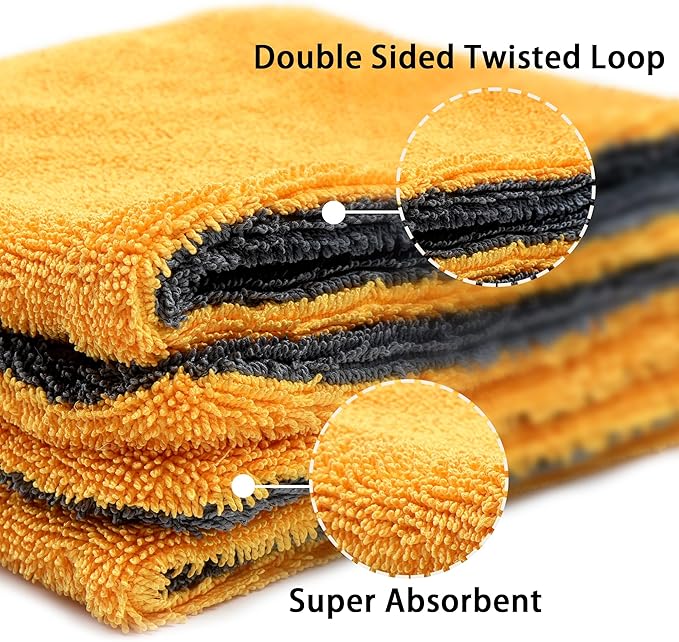 LIVOS Car Drying Towel, Premium Microfiber Towels - Image 2