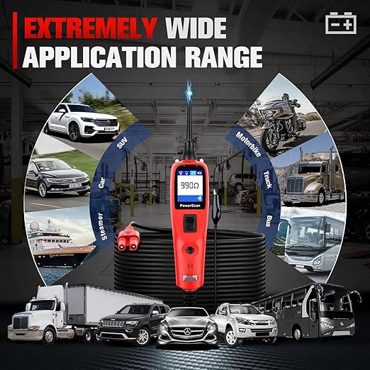 Autel PowerScan PS100 Power Circuit Probe Kit - 12V 24V Car Circuit System - Image 7