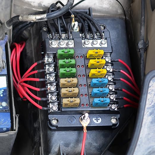 GLOSO Circuit Breakers E39 Manual Reset Low Profile ATC/ATO - Image 7
