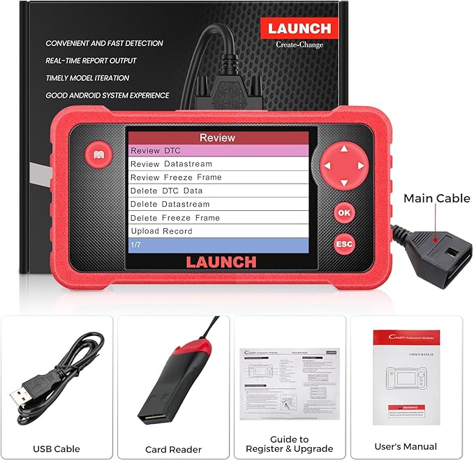 LAUNCH CRP123 V2.0 Plus Elite OBD2 Scanner, 2025 New Full System Lifetime Free - Image 8