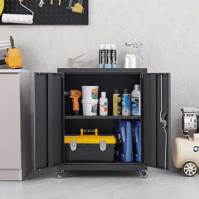 LUCYPAL Metal Storage Cabinet - Image 2