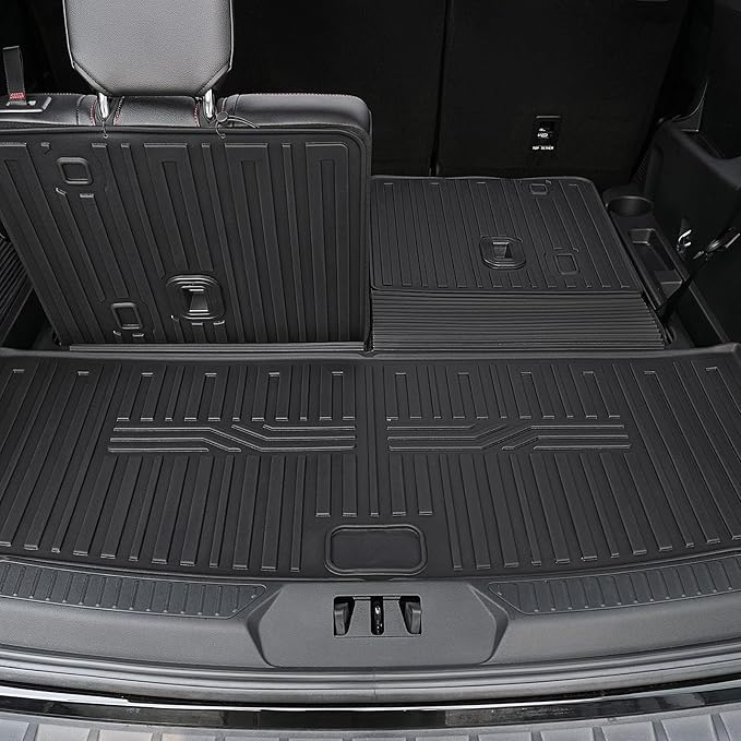 Floor Mats for 2020-2024 2025 Ford Explorer, All Weather TPE Floor Mat Cargo - Image 6
