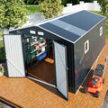 Metal Shed 10x12x7 FT, Sheds Outdoor Storage by KKnowbody