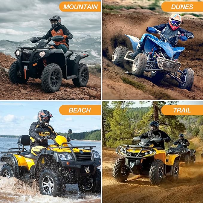 NEVERLAND ATV Cover 210D Oxford Cloth, Waterproof Outdoor Heavy Duty 4 Wheeler - Image 9