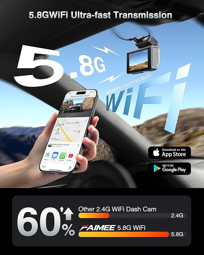 4K Dash Cam Front and Rear - Image 5