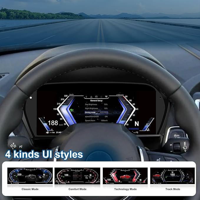 Speedometer Instrument for BMW BMW F20 F52 2013-2024, Linux System Original Car - Image 3