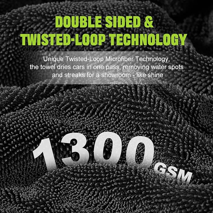 2 Pack Car Drying Towel, Microfiber Towels - Image 7
