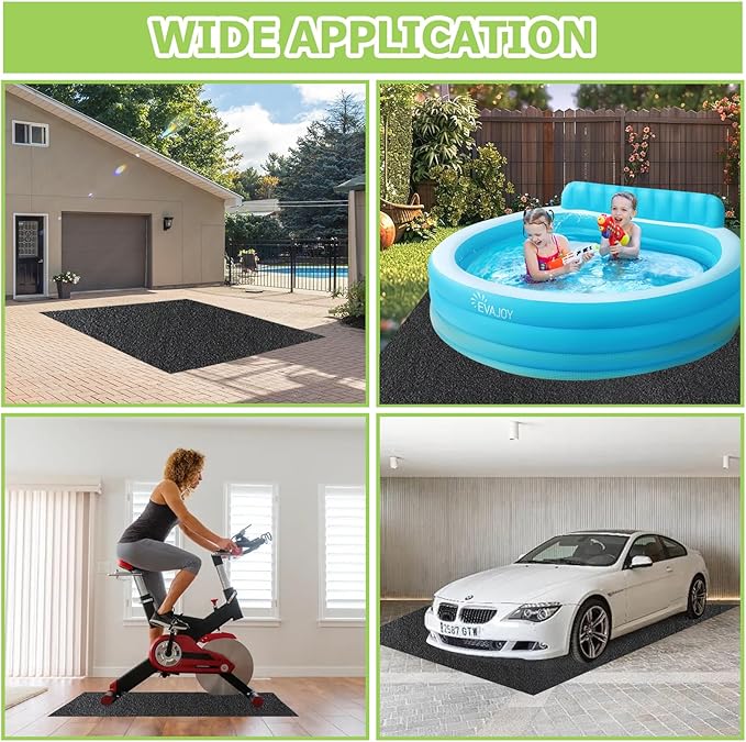 Outdoor Storage Shed Floor Mat, 6 * 4FT Waterproof Washable Garden Flooring Pad - Image 7
