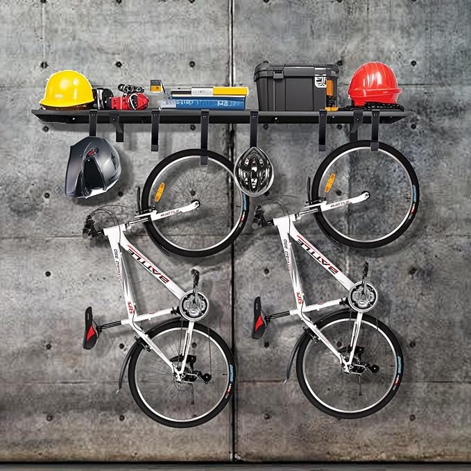 Garage Wall Shelving, 1X4 ft Garage Storage Rack, Heavy Duty Wall Mounted - Image 6