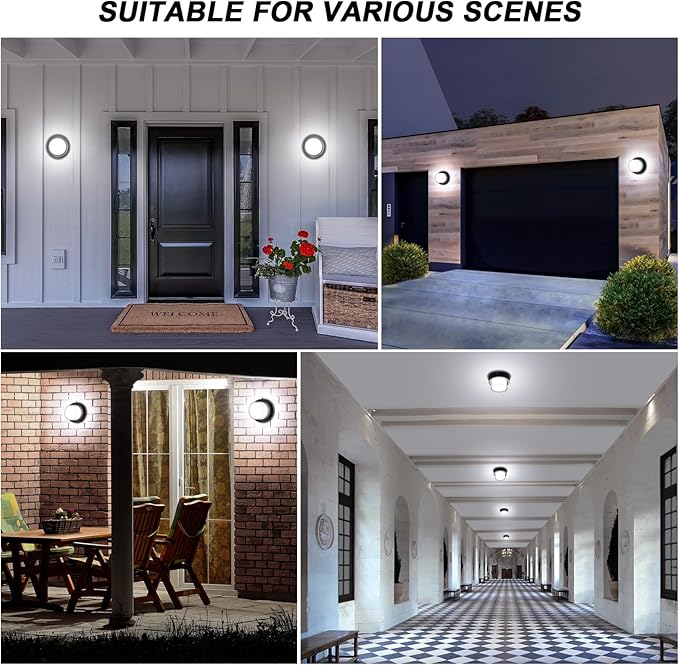 Outdoor LED Flood Lights, Waterproof Modern Exterior Wall Light, 12W Anti Rust - Image 6