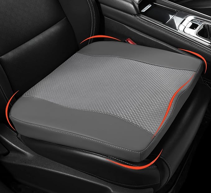 Car Seat Cushion, Comfort Memory Foam Car Cushions by LoftyAim