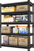 40" W Garage Shelving Heavy Duty，2000LBS Loads Adjustable Garage Storage Shelves by Rufokisa