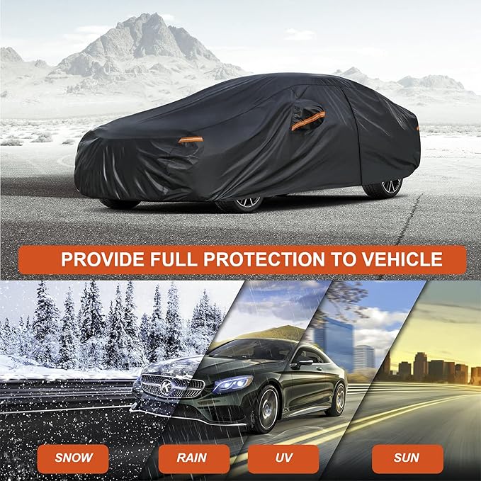 Kayme 7 Layers Car Cover Custom Fit - Image 7