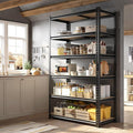 78" H Metal Shelving 6 Tier Garage Shelving Adjustable 2400LBS Storage Shelves by Durayloly