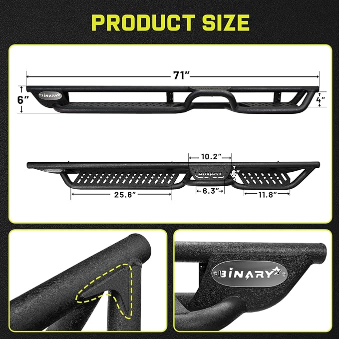BINARY STAR Running Boards Compatible - Image 9