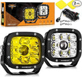 Auxbeam XP-Ultra Series 5 Inch LED Pod Lights 110W Hyper Spot Beam Cube Offroad by Auxbeam
