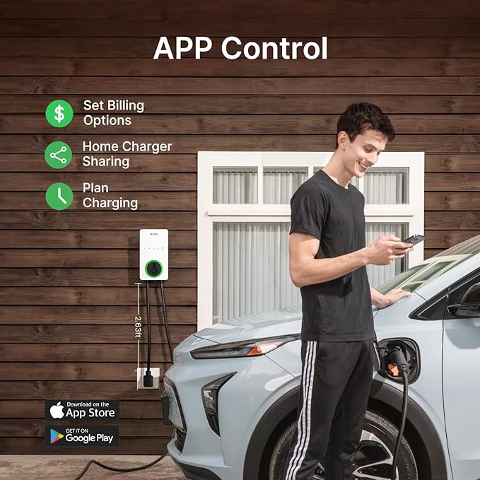 Autel MaxiCharger Level 2 EV Charger up to 40Amp, Indoor/Outdoor Fast Electric - Image 4
