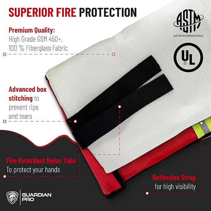 Emergency Fire Blanket for Home and Kitchen - Image 8