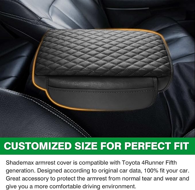Shademax for Toyota 4Runner Center Console Cover, Armrest Cover for Toyota - Image 6