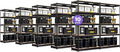 HOMEDANT 5-Tier Laminated Boltless Heavy Duty Metal Shelving Unit Adjustable by TheBestOrganizingSolution