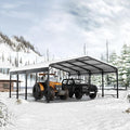 20x20 FT Metal Carport with Heavy Duty Carport Canopy, Car Port with Reinforced by AirWire